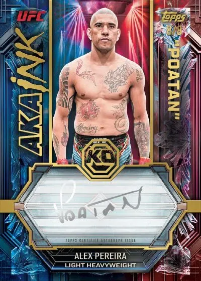 2026 Topps Knockout UFC Checklist, Autographs and Release
