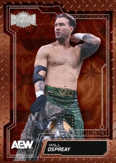 2027 SkyBox Metal Universe AEW Checklist, Parallels and Inserts