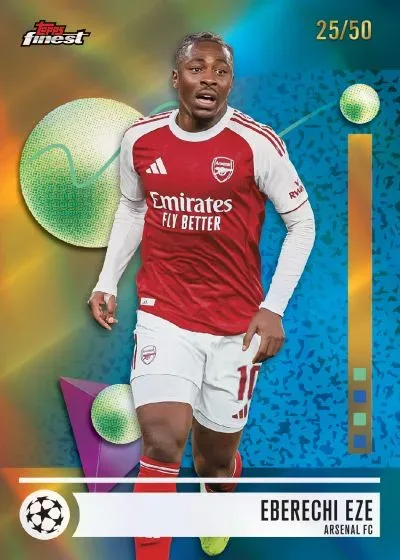 2025-26 Topps Finest UEFA Checklist, Release Details