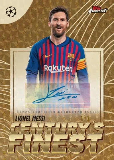 2025-26 Topps Finest UEFA Checklist, Release Details