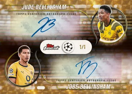 2025-26 Topps Finest UEFA Checklist, Release Details