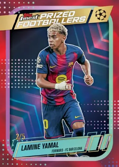 2025-26 Topps Finest UEFA Checklist, Release Details