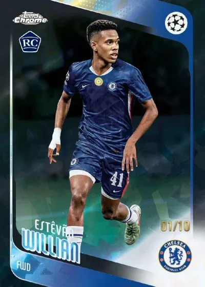 2025-26 Topps Chrome Sapphire UEFA Checklist, Odds, Details
