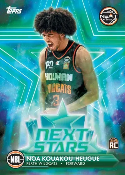 2025-26 Topps NBL Basketball Checklist, Teams and Details