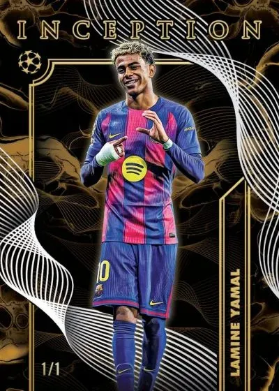 2025-26 Topps Inception UEFA Checklist, Teams and Details