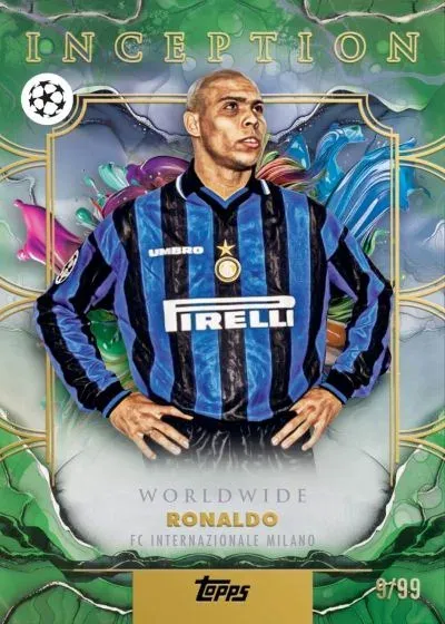 2025-26 Topps Inception UEFA Checklist, Teams and Details