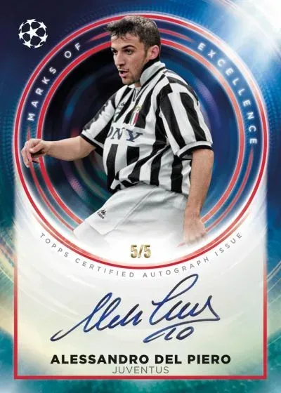 2025-26 Topps Inception UEFA Checklist, Teams and Details