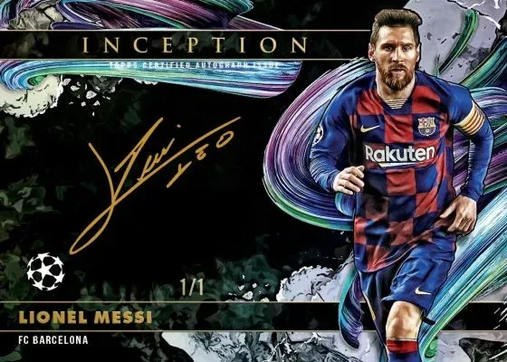2025-26 Topps Inception UEFA Checklist, Teams and Details
