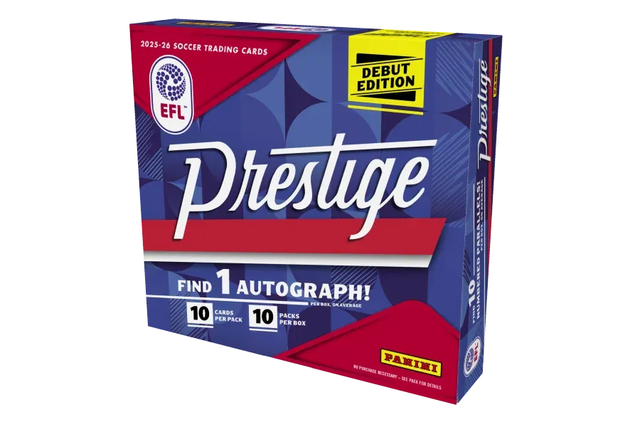 2025-26 Panini Prestige EFL Soccer Checklist, Details