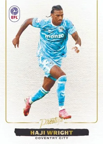 2025-26 Panini Prestige EFL Soccer Checklist, Details