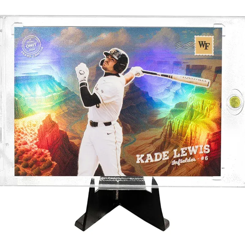 ONIT Kake Lewis Wake Forest Baseball card.