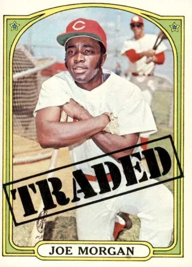 Joe Morgan's Career Told Through 10 Baseball Cards