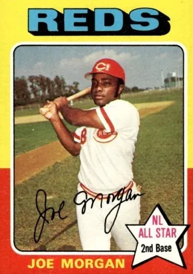 Joe Morgan's Career Told Through 10 Baseball Cards
