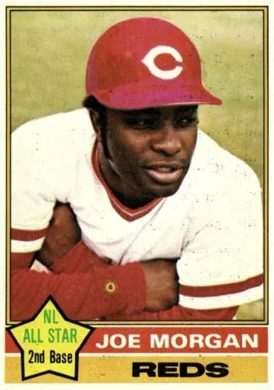 Joe Morgan's Career Told Through 10 Baseball Cards