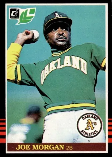 Joe Morgan's Career Told Through 10 Baseball Cards