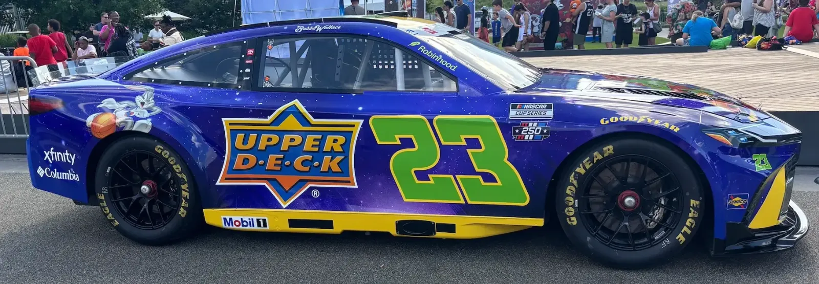 Upper Deck 23XI Space Jam Car