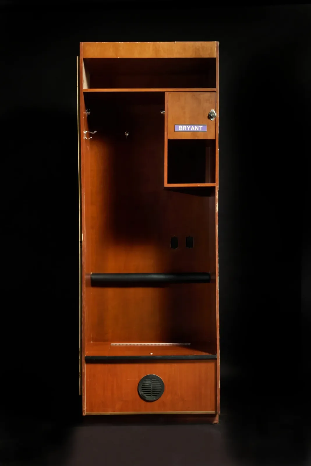 Kobe Bryant's Lakers locker, which sold for $2.88 million at Sotheby's.
