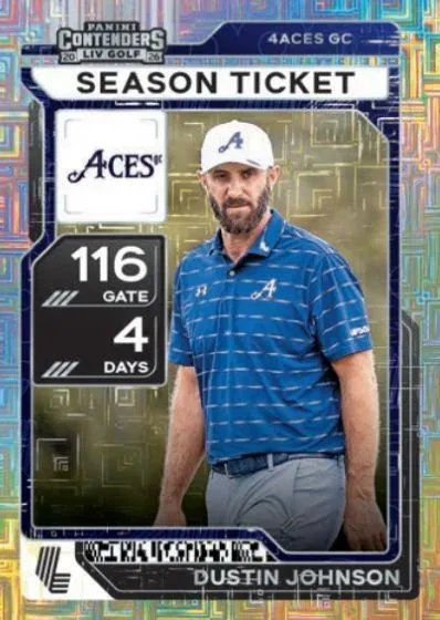 2026 Panini Contenders LIV Golf Details, Release Date, Checklist