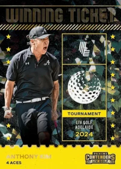 2026 Panini Contenders LIV Golf Details, Release Date, Checklist