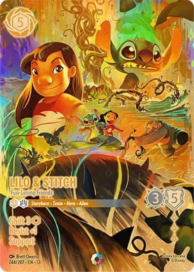 Disney Lorcana Attack of the Vine! Checklist and Details