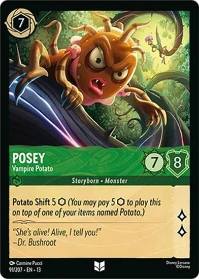 Disney Lorcana Attack of the Vine! Checklist and Details