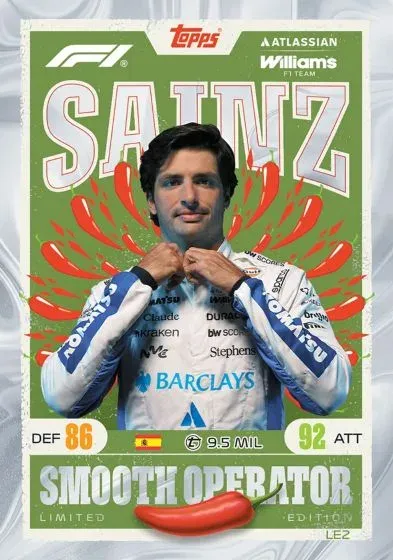 2026 Topps Turbo Attax F1 Checklist, Relics and Chrome