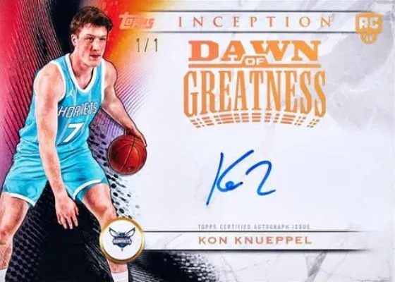2025-26 Topps Inception Basketball Checklist Released