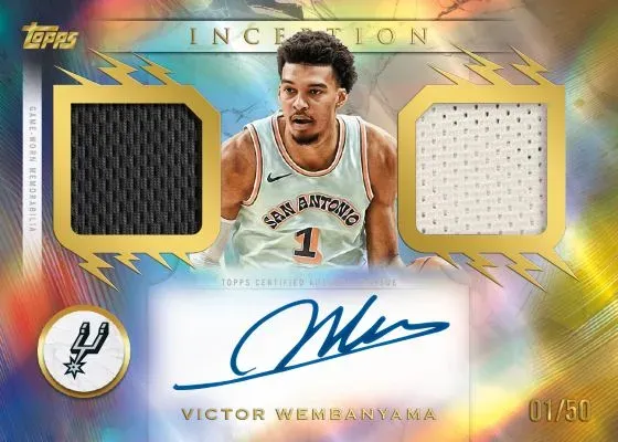 2025-26 Topps Inception Basketball Checklist Released