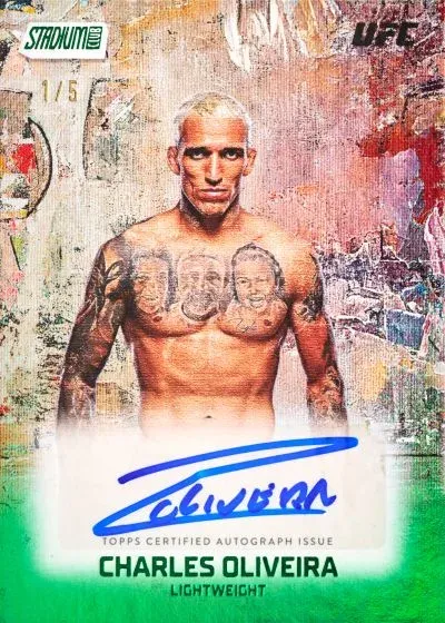 2026 Topps Stadium Club UFC Checklist, Autos and Inserts