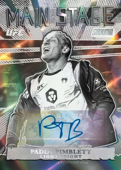 2026 Topps Stadium Club UFC Checklist, Autos and Inserts