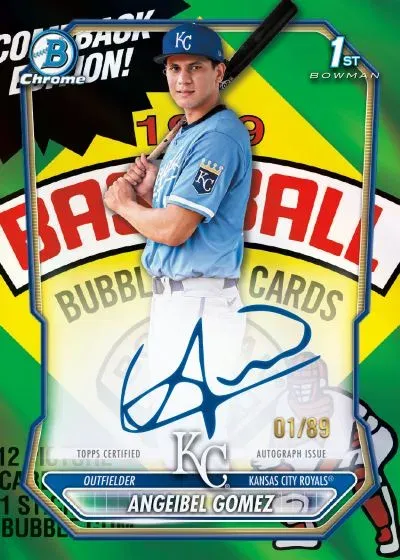 2026 Bowman Chrome Baseball Brings 1st Bowman Chases