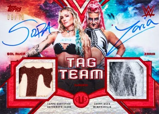 2026 Topps Universe WWE Checklist, Inserts and Hits