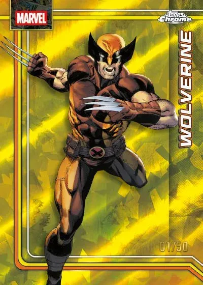 2026 Topps Chrome Sapphire Marvel Comics Checklist, Details