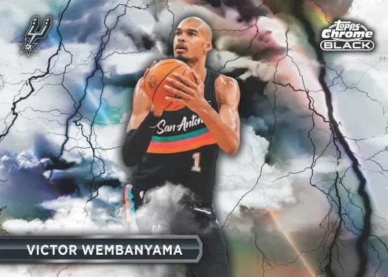2025-26 Topps Chrome Black Basketball Checklist, Details