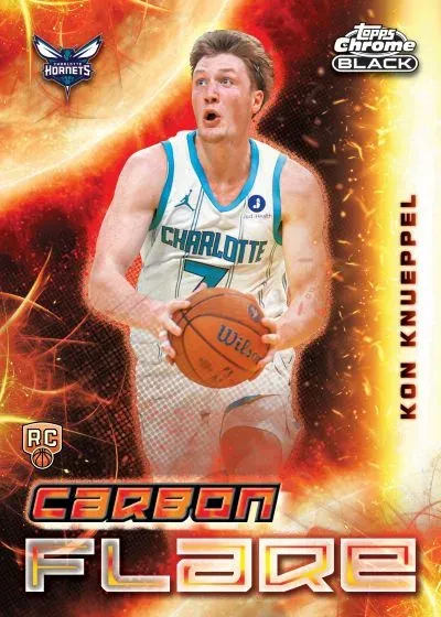 2025-26 Topps Chrome Black Basketball Checklist, Details