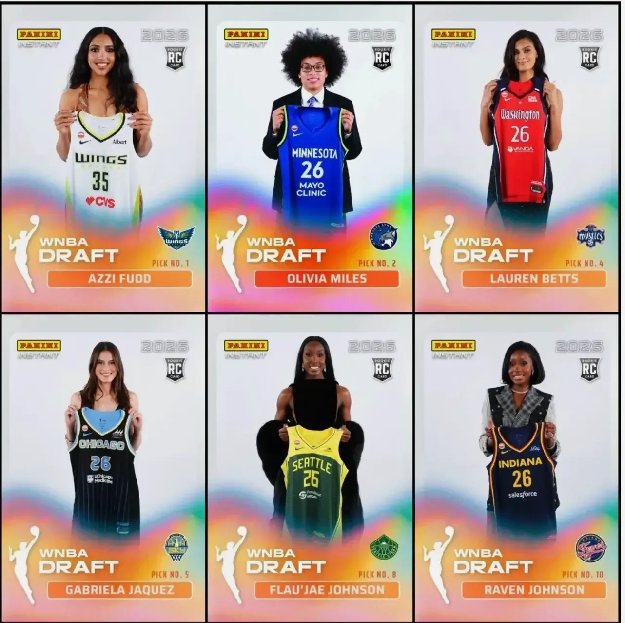 Betts' draft class is the future of the WNBA, including Azzi Fudd, Olivia Miles, and UCLA teammate Gabriella Jaquez.