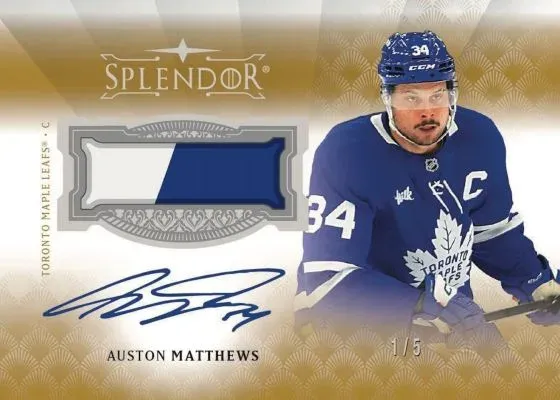 2025-26 Upper Deck Splendor Hockey Checklist Preview