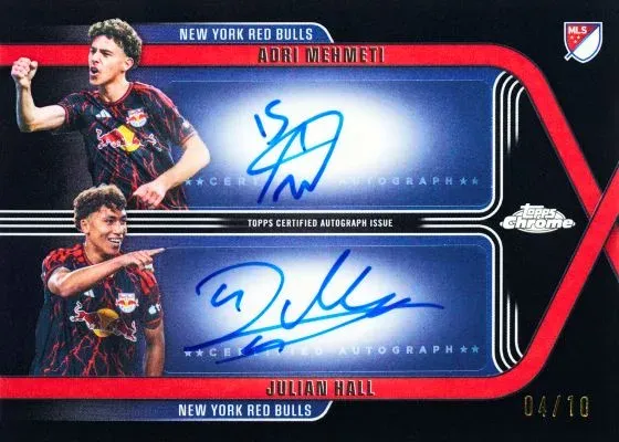 2026 Topps Chrome MLS Checklist, Inserts and Autos