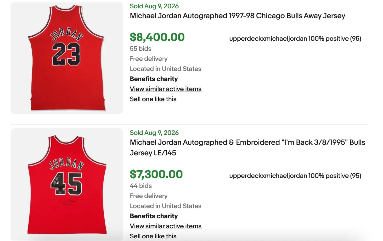 Upper Deck x Michael Jordan Autographs