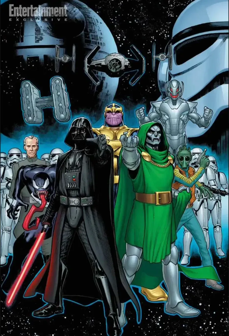Fans of Marvel and Star Wars are getting the crossover they only could have dream of in a new comic series.