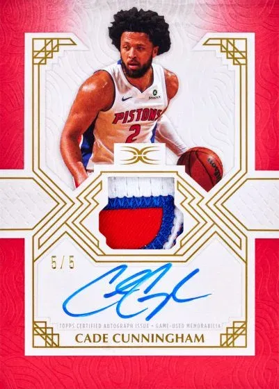 2025-26 Topps Definitive Basketball Checklist Details