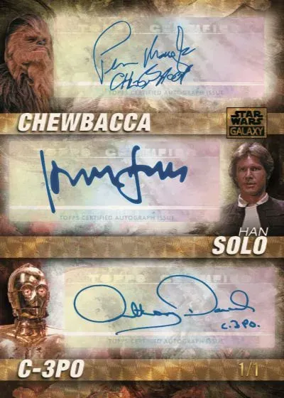 2026 Topps Chrome Star Wars Galaxy Checklist, Release Info