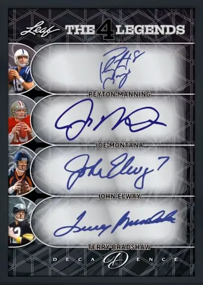 2026 Leaf Decadence Multi-Sport Checklist, Release Info