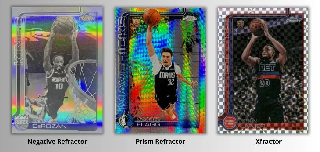 2025-26 Topps Chrome Update Basketball Parallel Guide