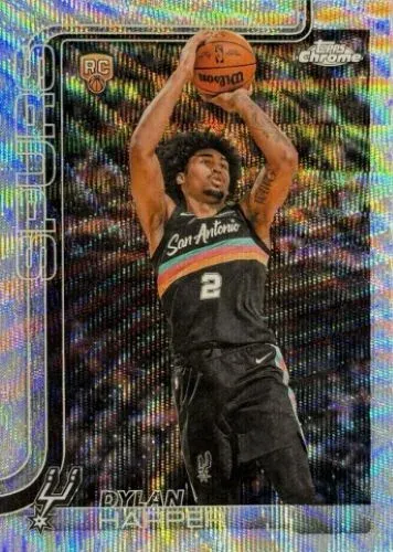 2025-26 Topps Chrome Update Basketball Parallel Guide