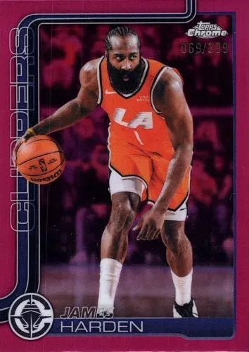 2025-26 Topps Chrome Update Basketball Parallel Guide