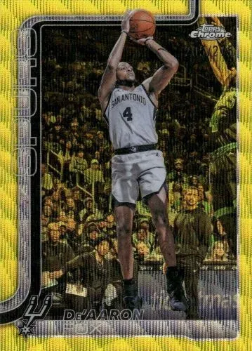 2025-26 Topps Chrome Update Basketball Parallel Guide