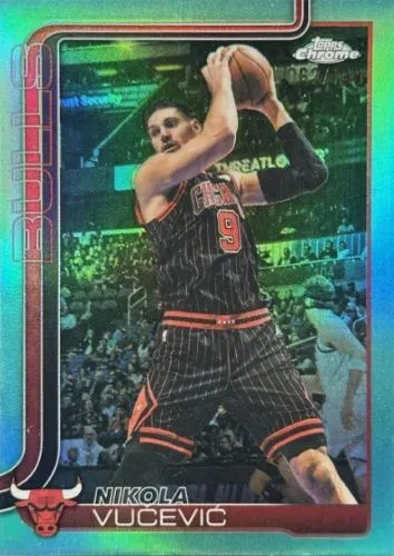 2025-26 Topps Chrome Update Basketball Parallel Guide