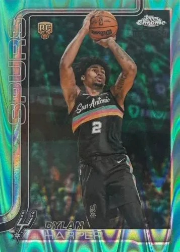 2025-26 Topps Chrome Update Basketball Parallel Guide