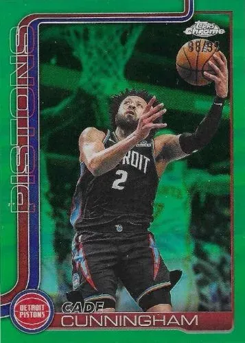 2025-26 Topps Chrome Update Basketball Parallel Guide